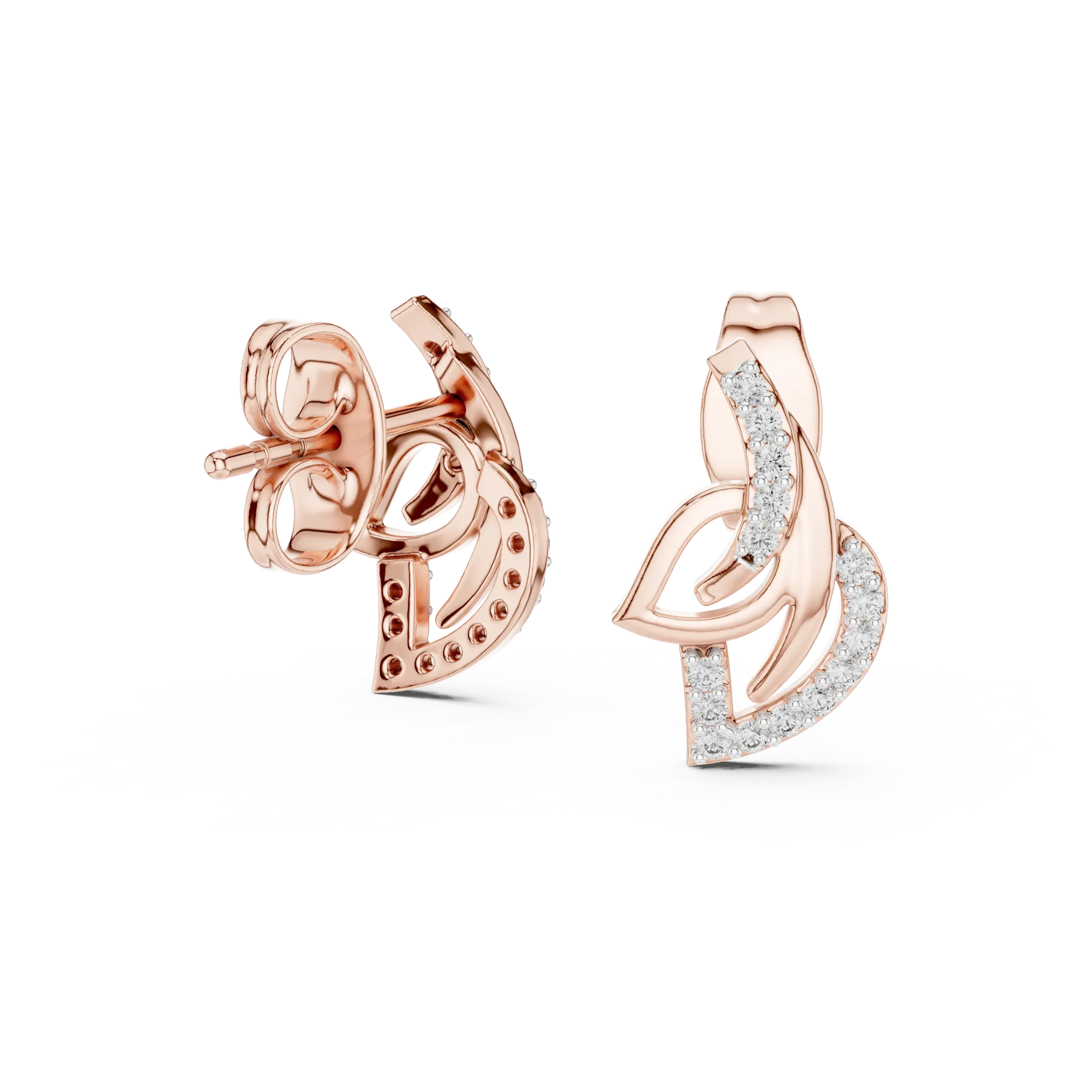 Astoria Lab Diamond Earrings - Image 4