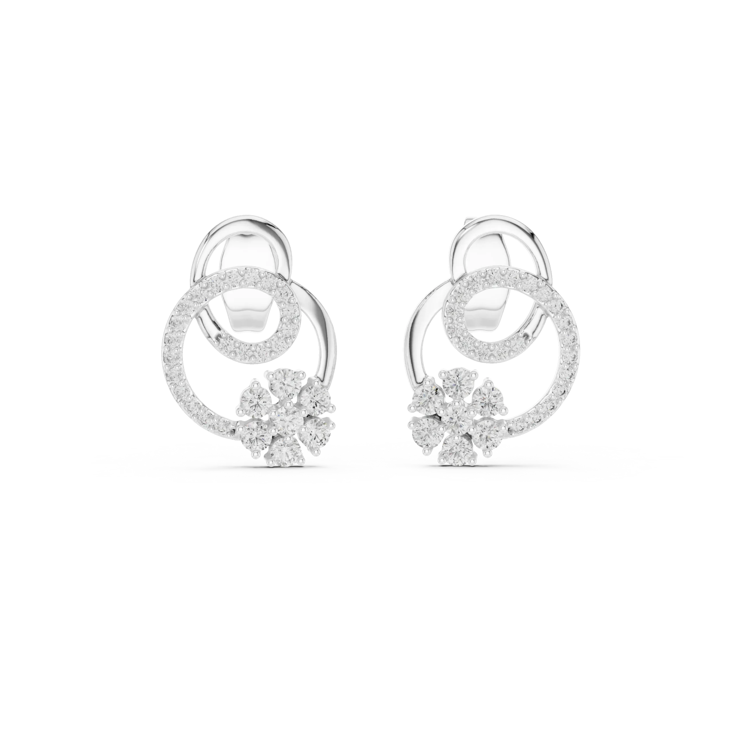 Bellara Lab Diamond Earrings - Image 3