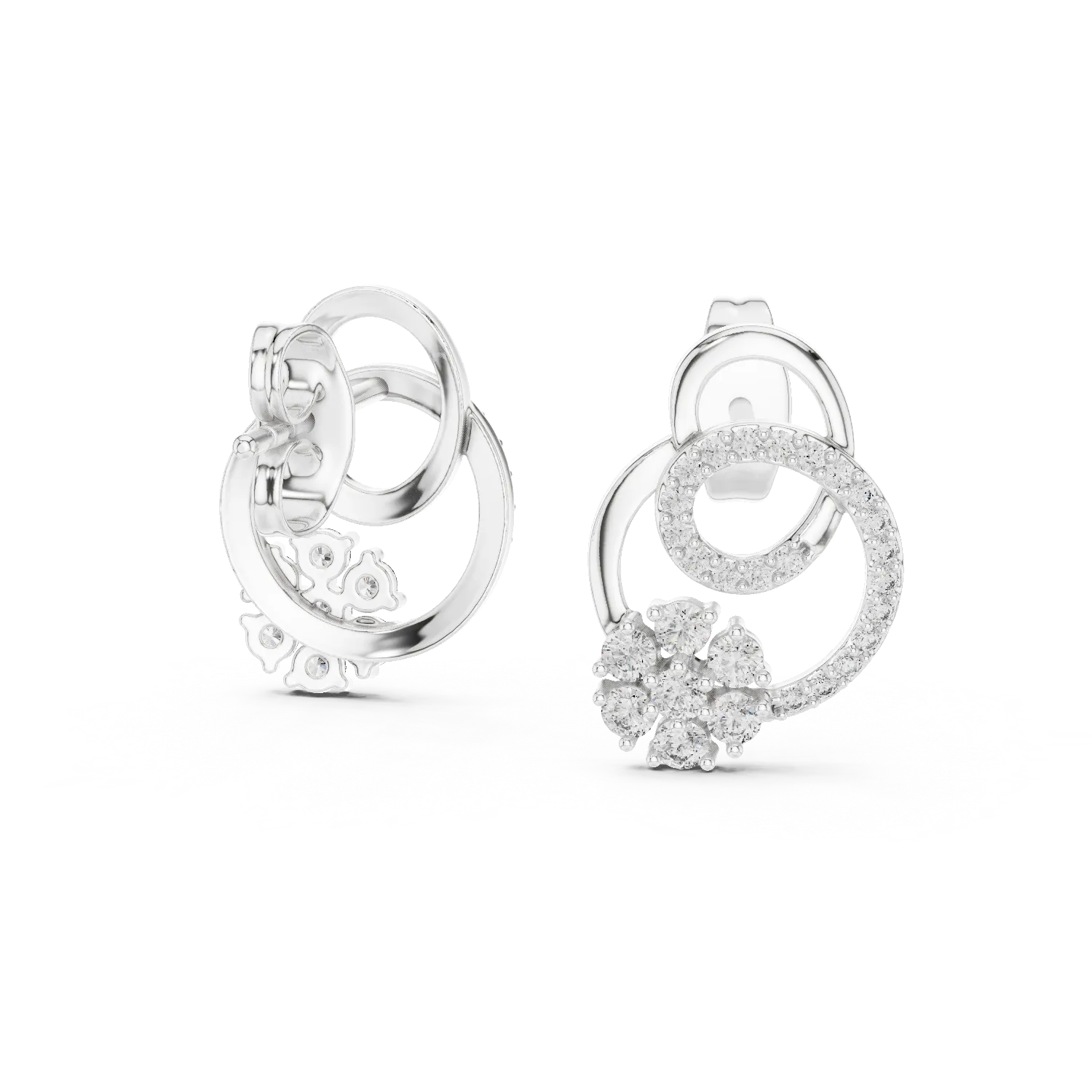 Bellara Lab Diamond Earrings - Image 4