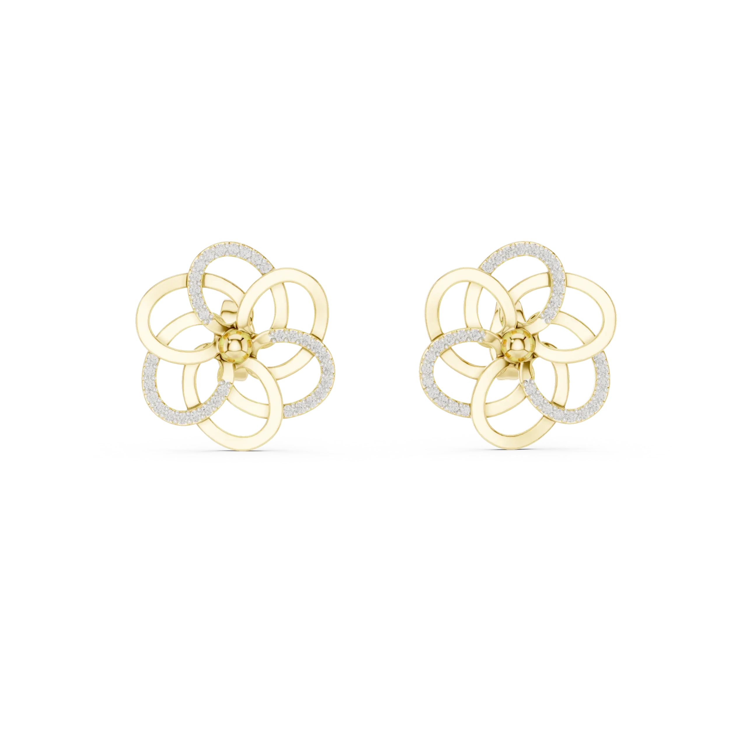 Entrielle Diamond Earrings - Image 3