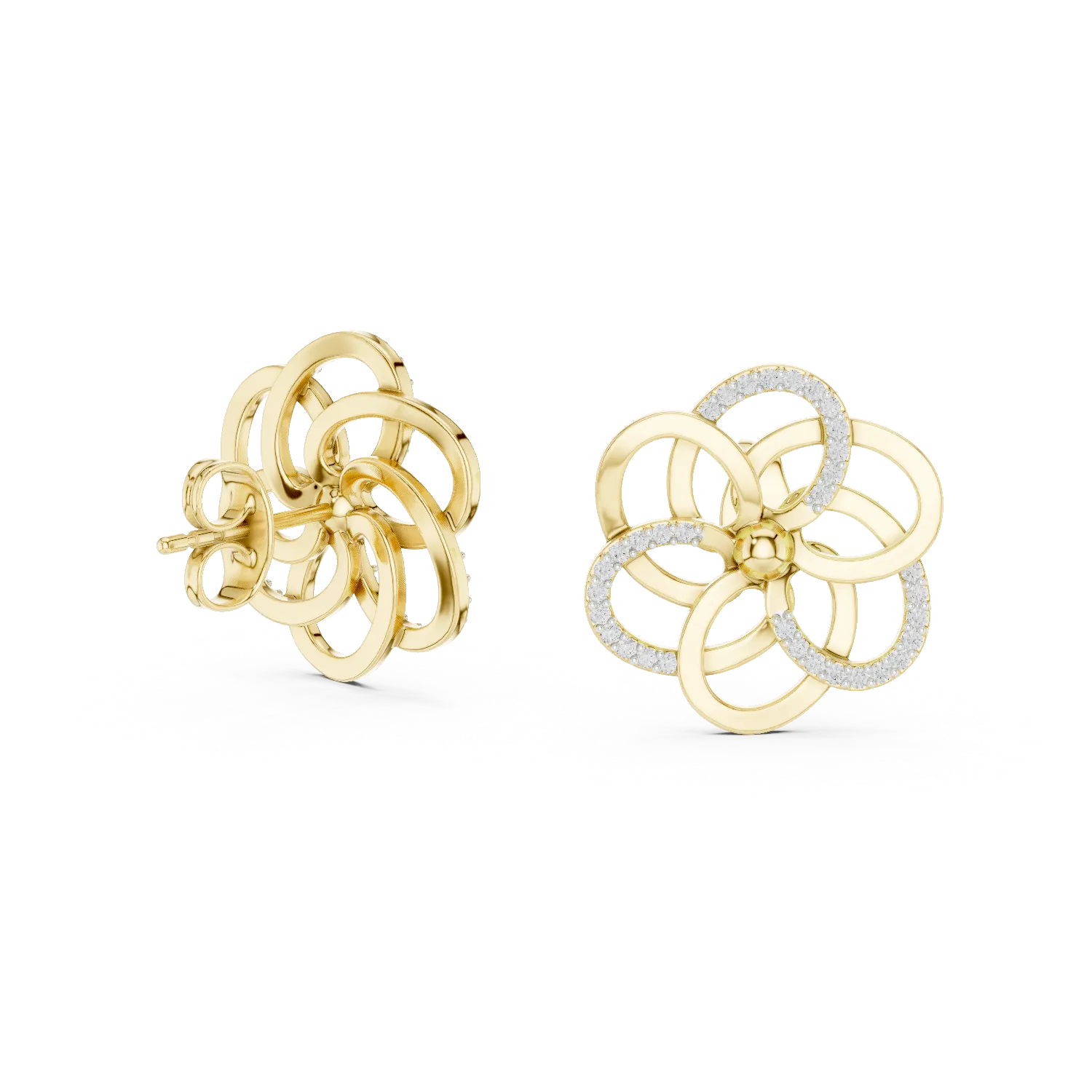 Entrielle Diamond Earrings - Image 4