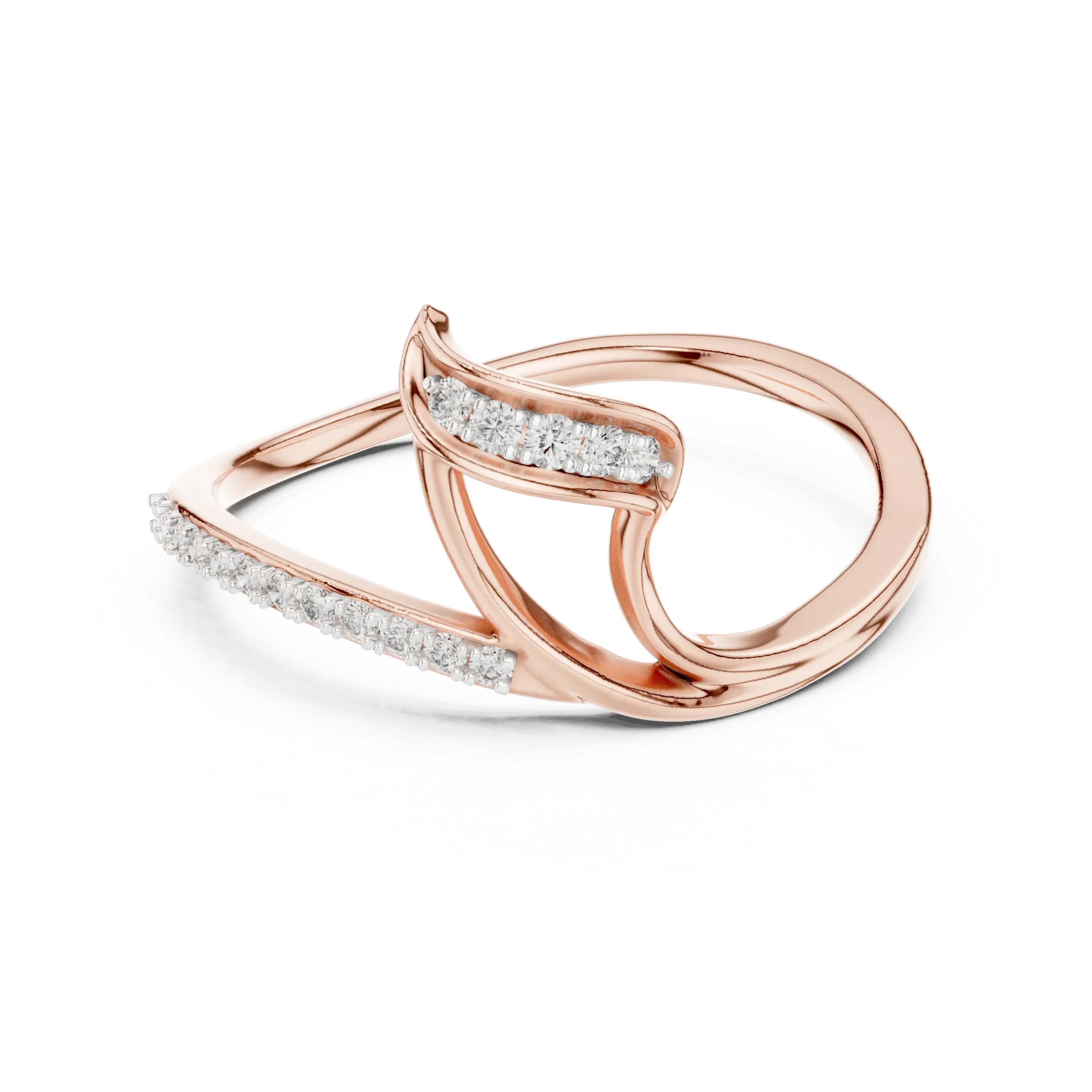 Ouselle Diamond Cluster Ring - Image 2