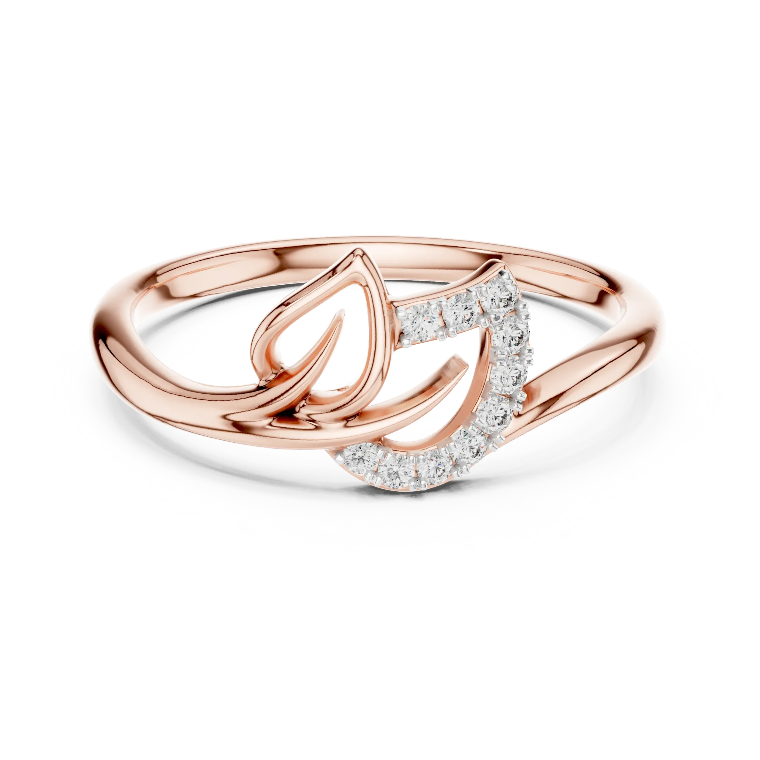 Cirielle Interlocking Diamond Ring - Image 4