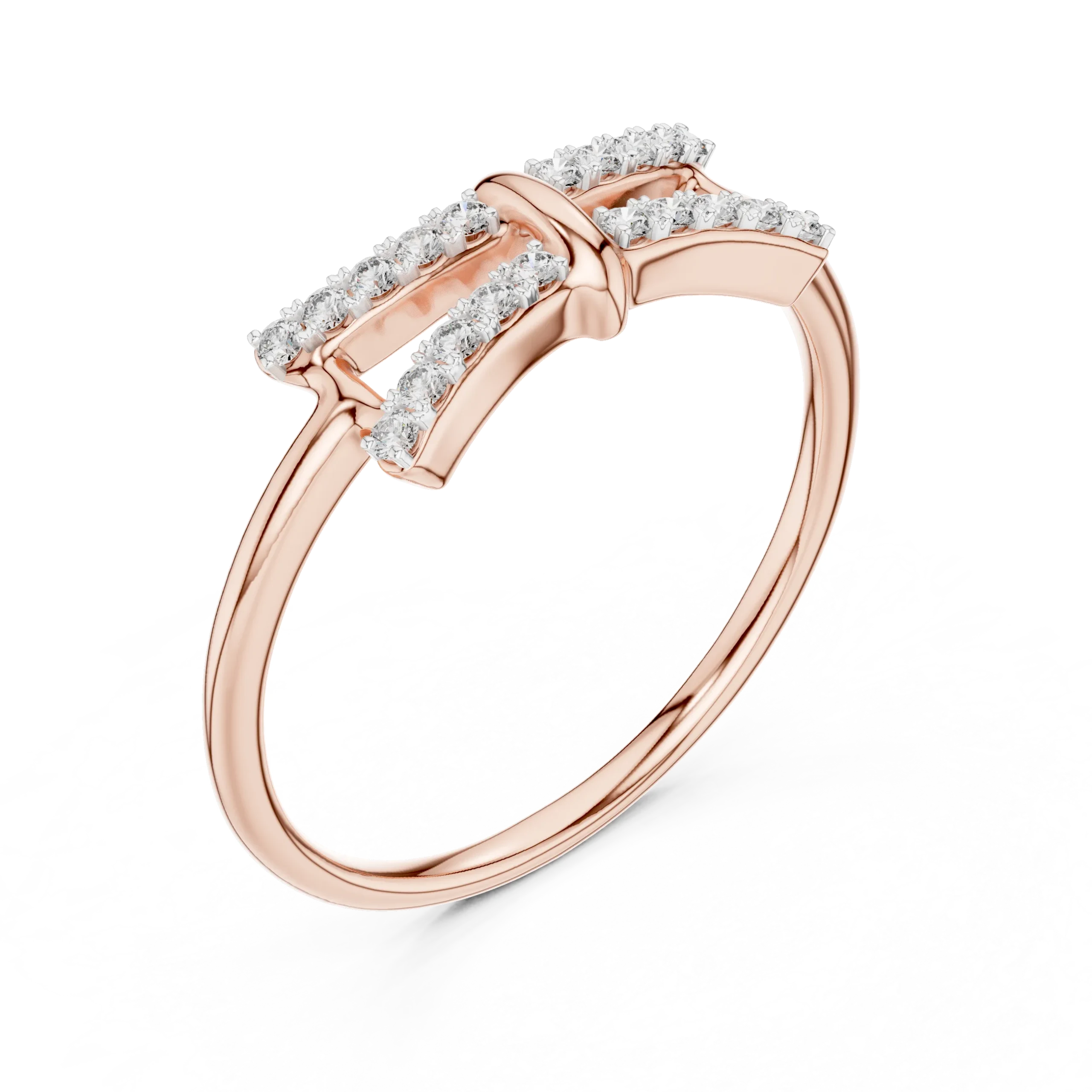 Linkara Sparkling Diamond Ring - Image 5