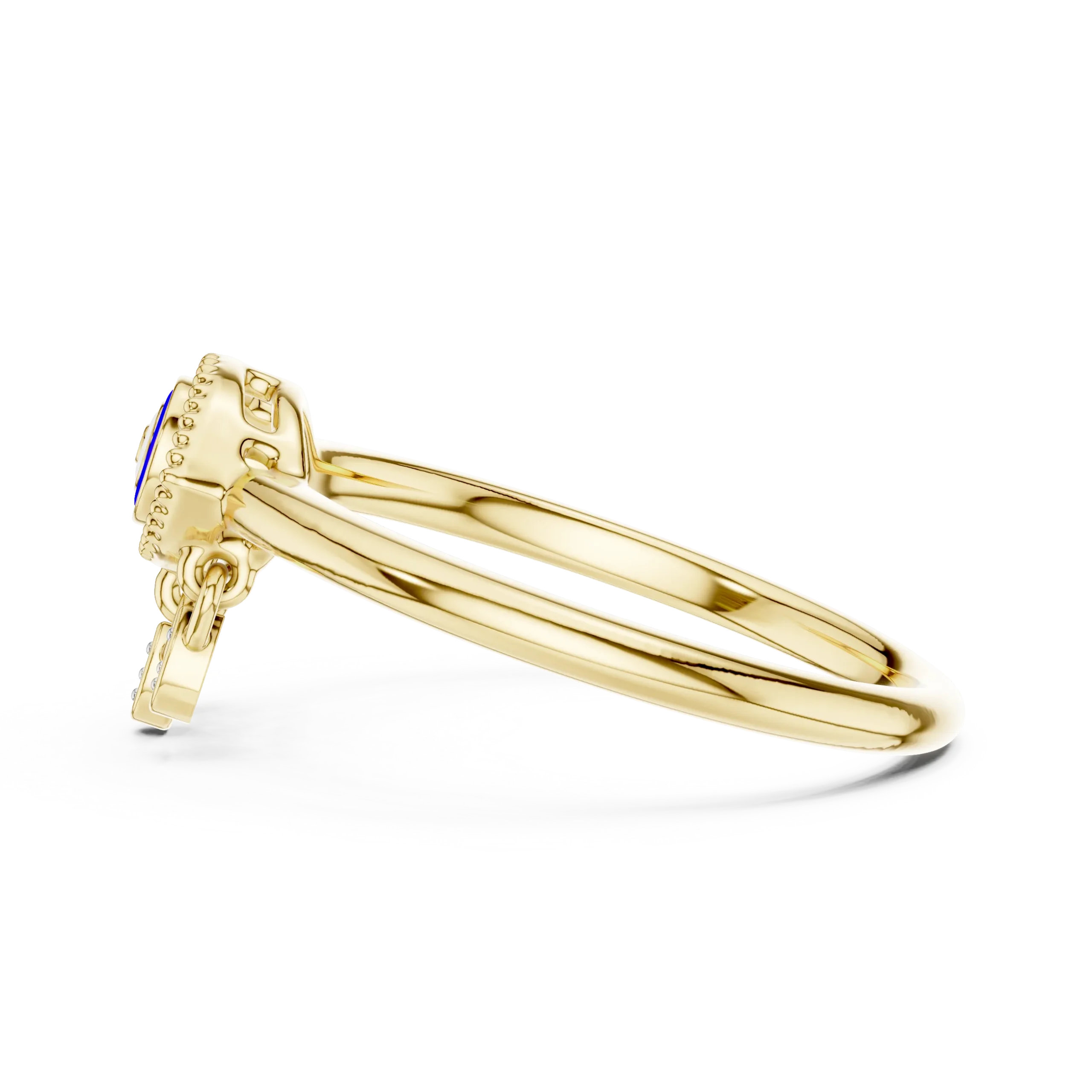 Anselia Evil Eye Diamond Ring - Image 5