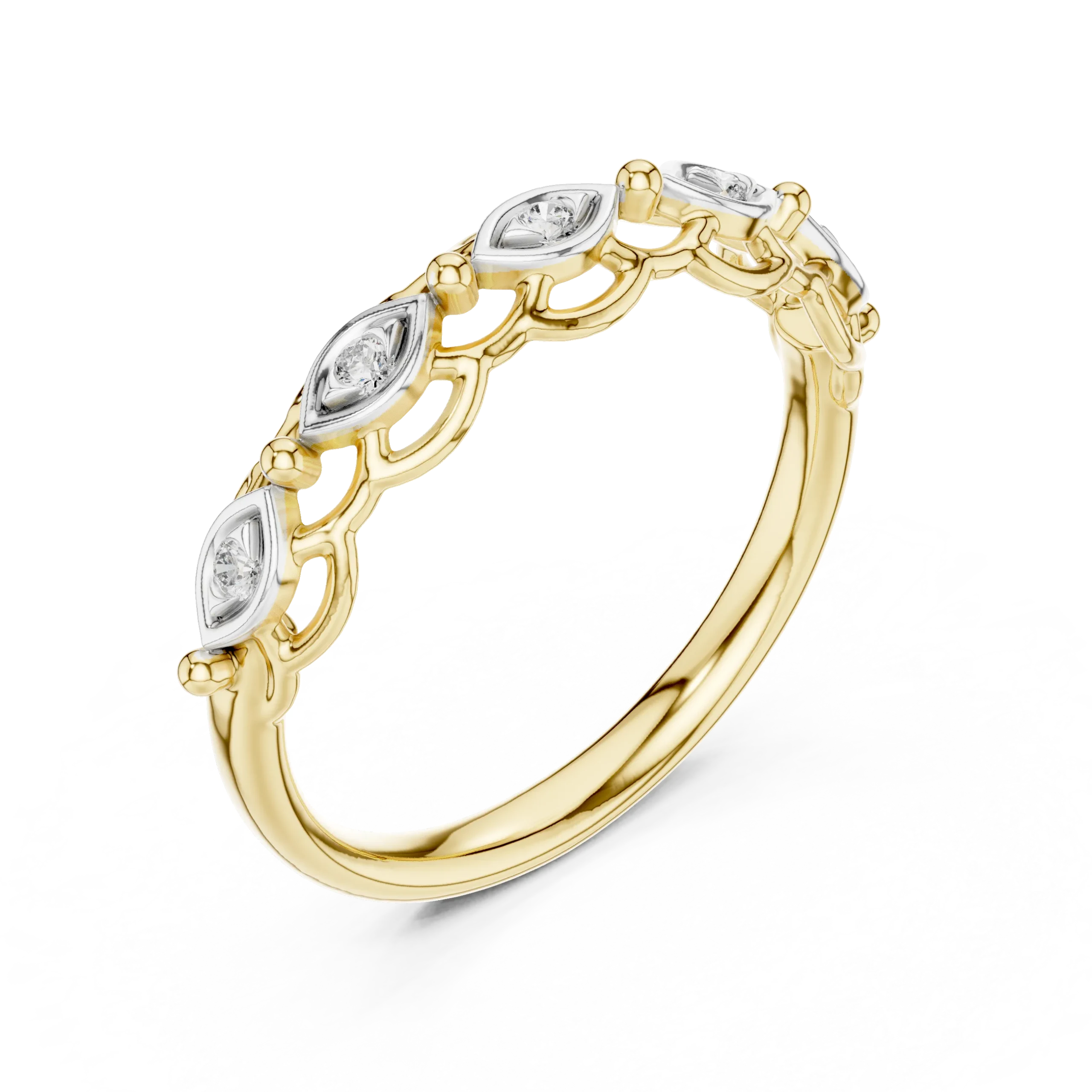 Edenelle Charm Diamond Ring
