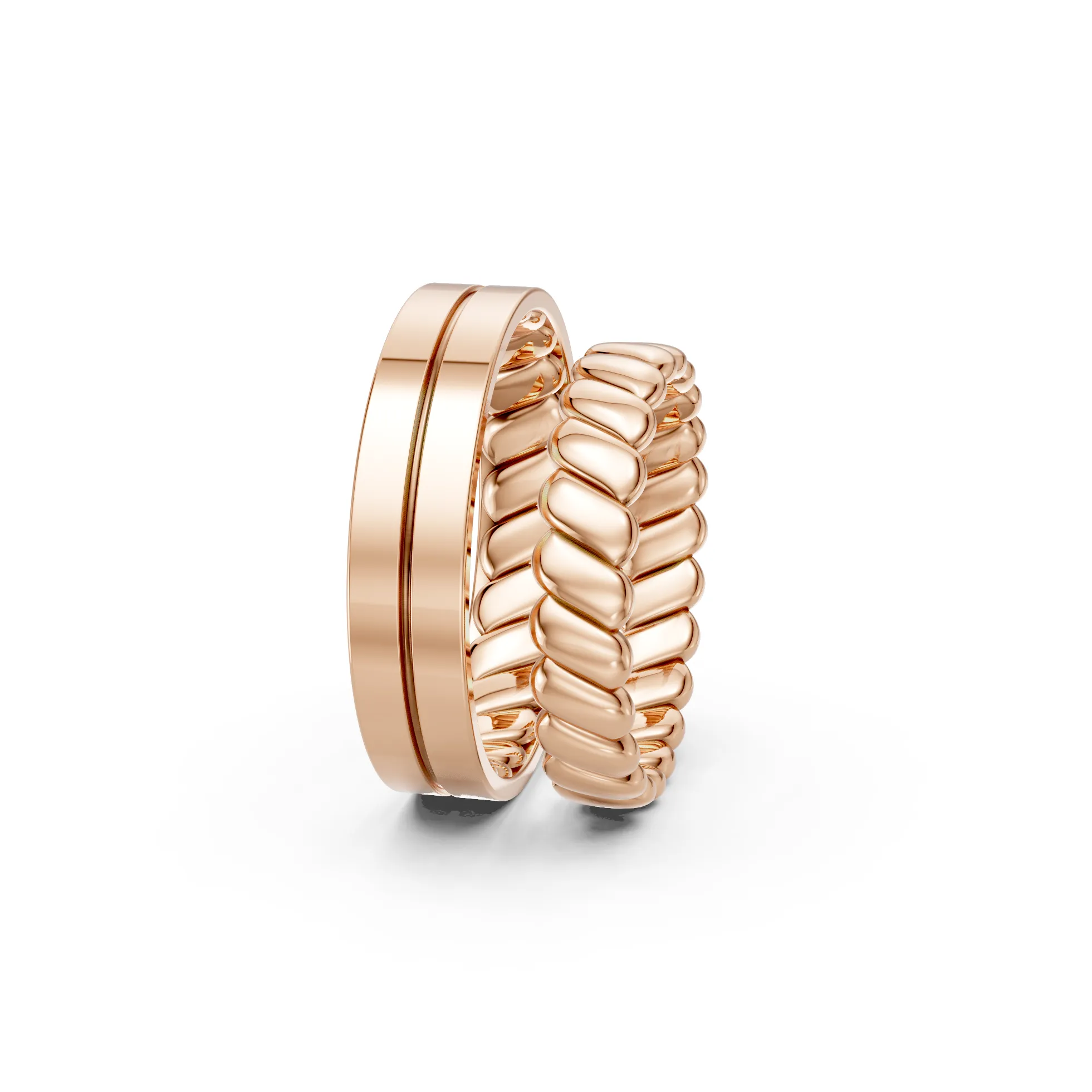 Regalia Imprint Gold Engagement Ring - Image 9