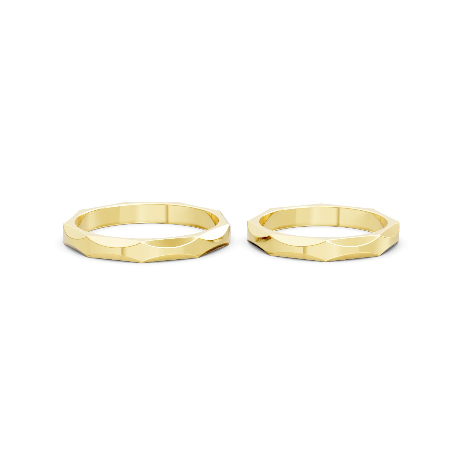 Rochelle Signature Couple Ring Set - Image 4