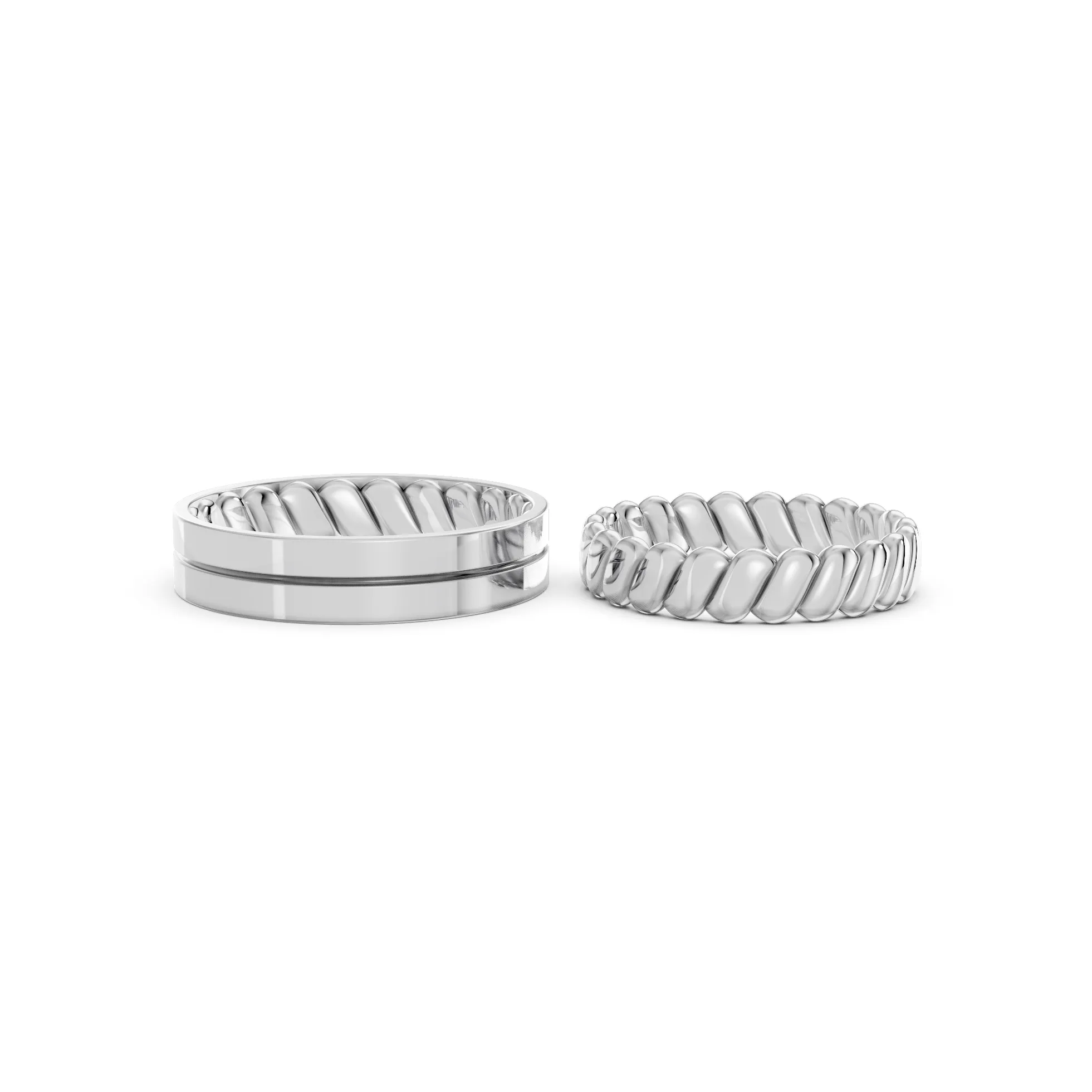 Regalia Imprint Gold Engagement Ring - Image 5