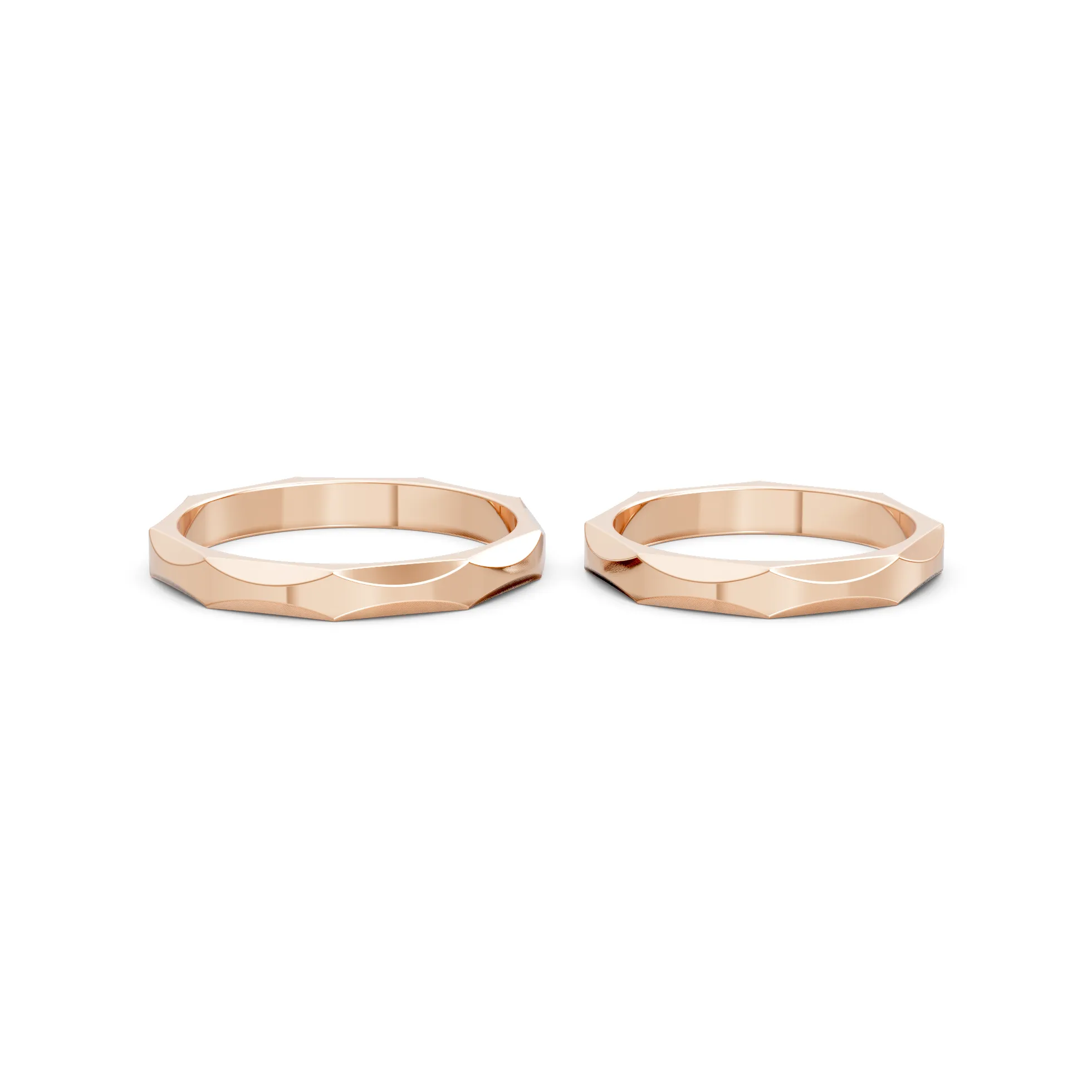 Rochelle Signature Couple Ring Set - Image 6