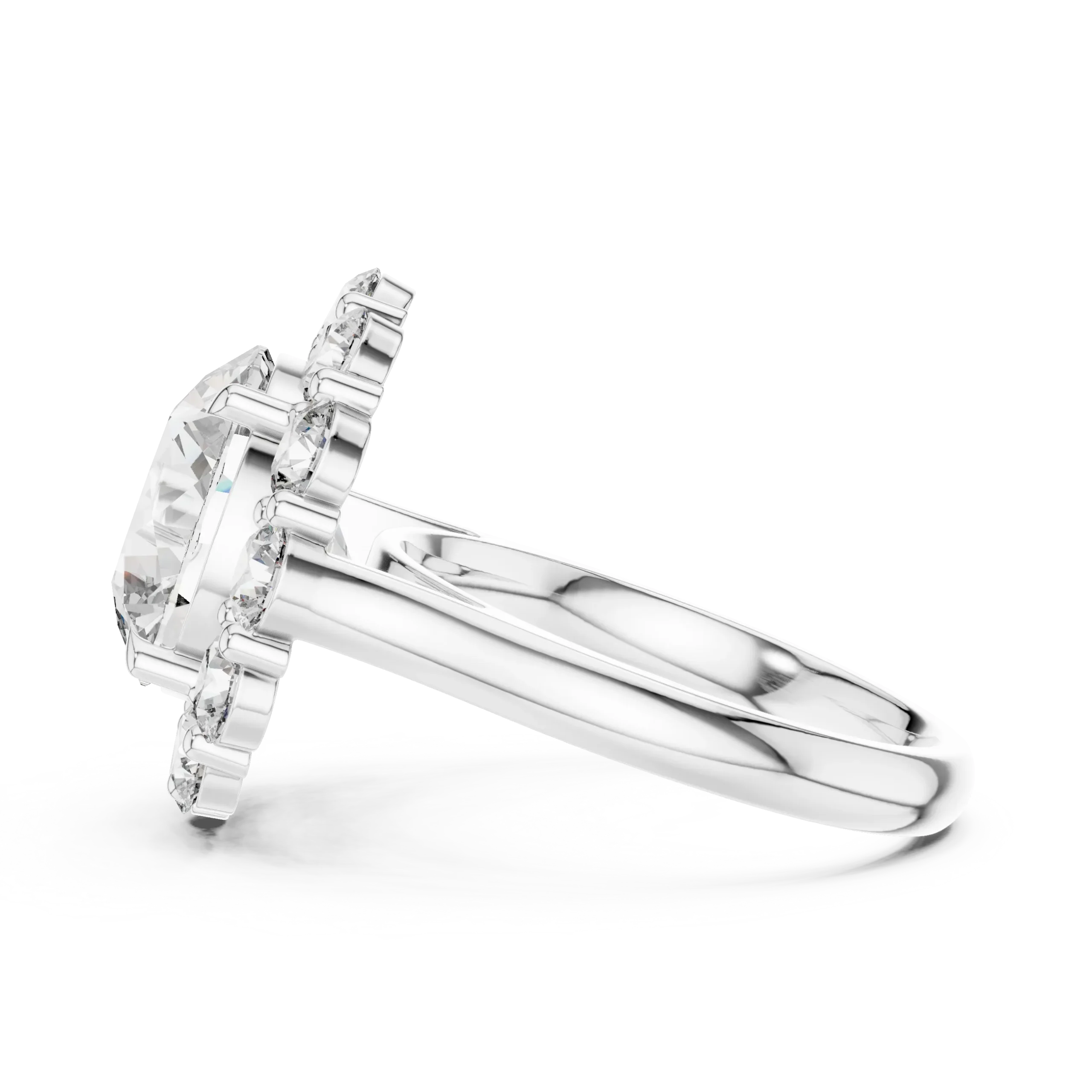 Florielle Round Flower Cluster Ring - Image 5
