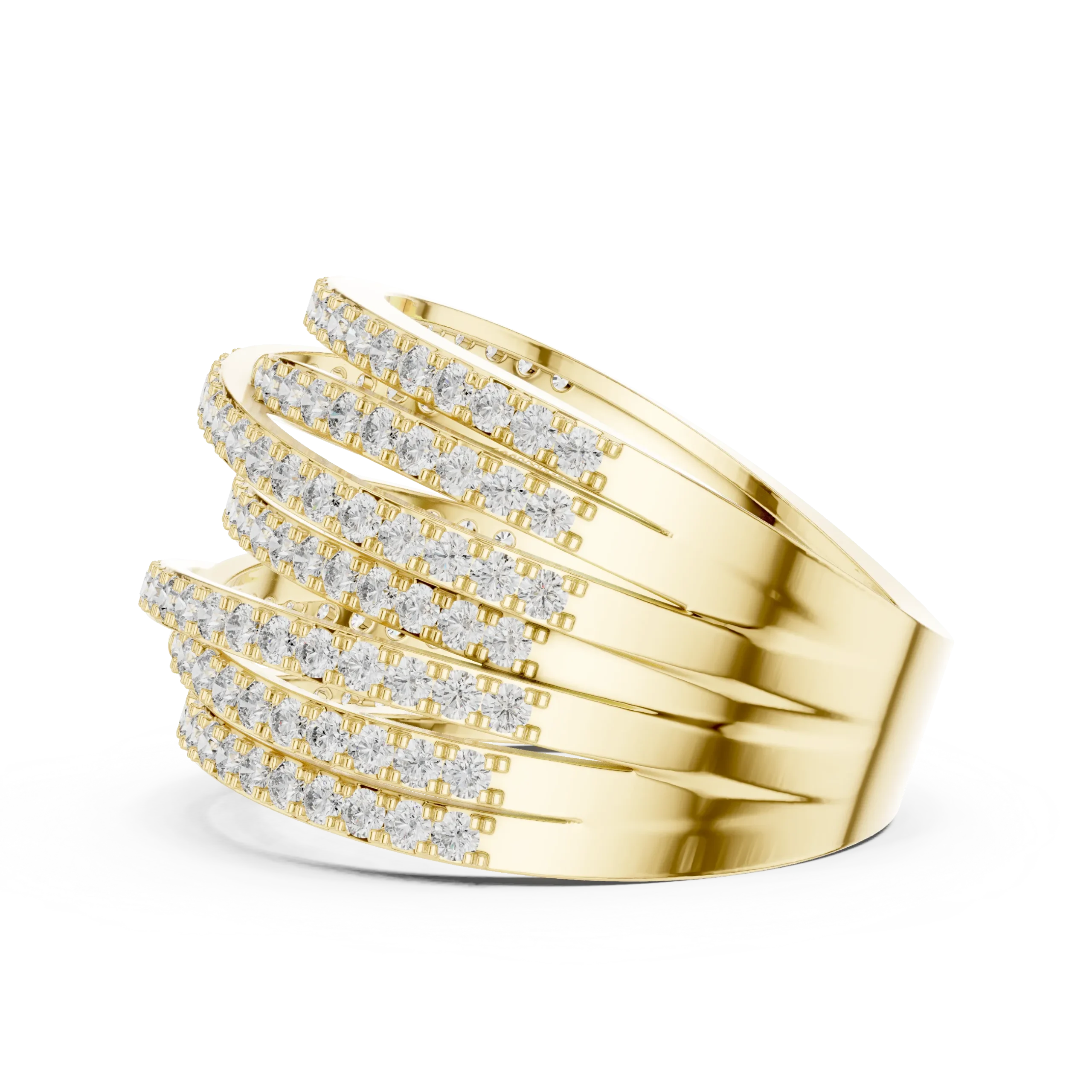 Regalia Cocktail Diamond Fashion Ring - Image 5