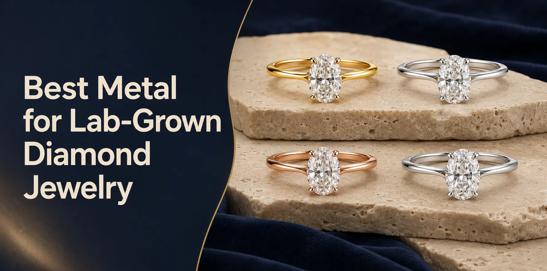 Best Metal for Lab-Grown Diamond Jewelry