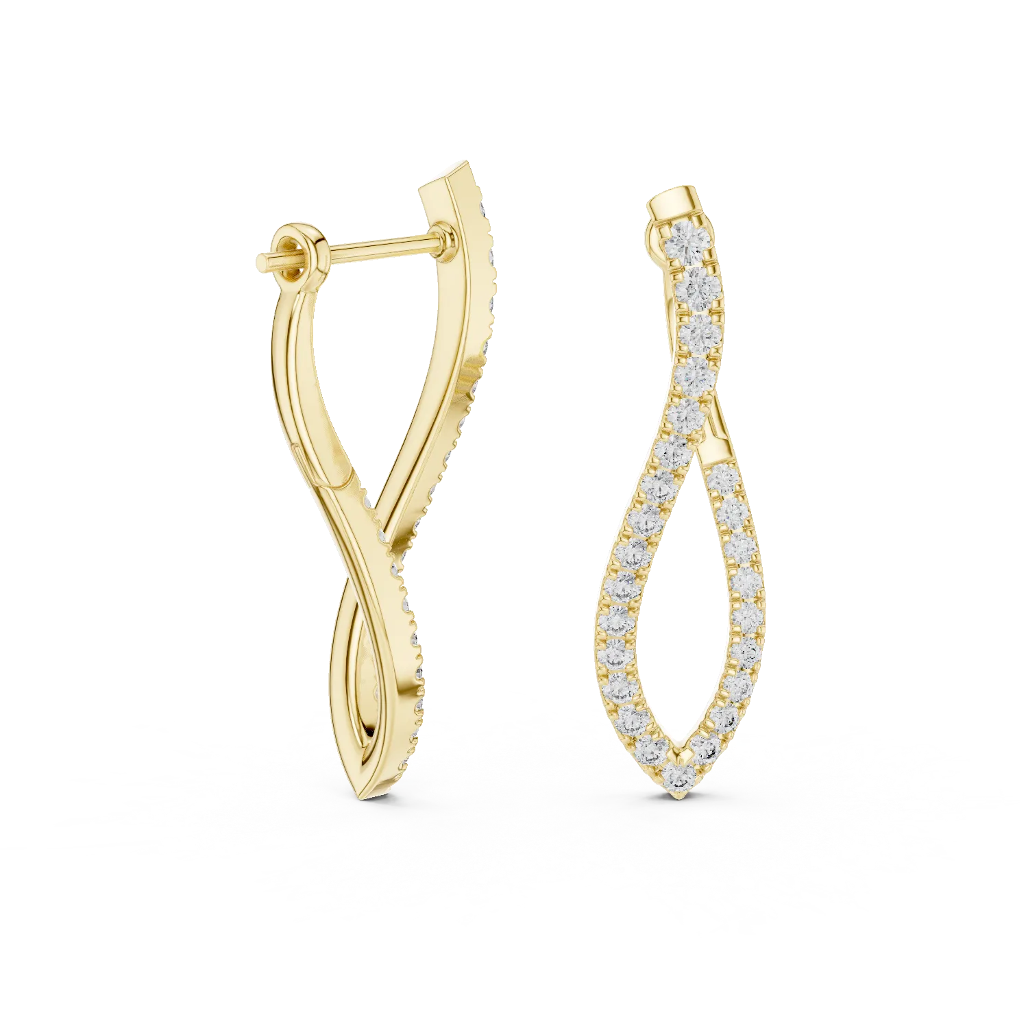 Glimira Diamond Earrings - Image 3