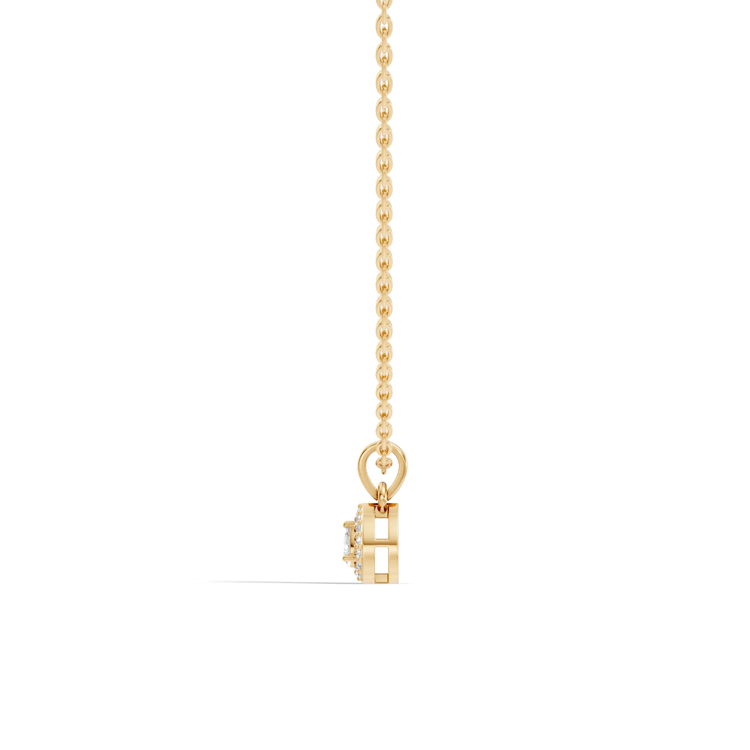 Aurelia Infinite Drop Diamond Pendant - Image 6