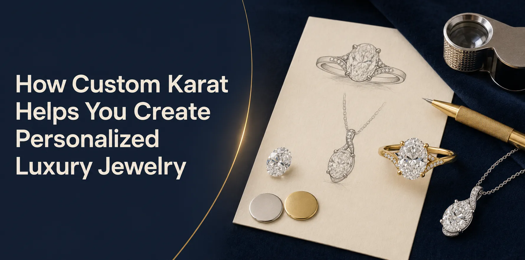 How Custom Karat Helps You Create Personalized Luxury Jewelry