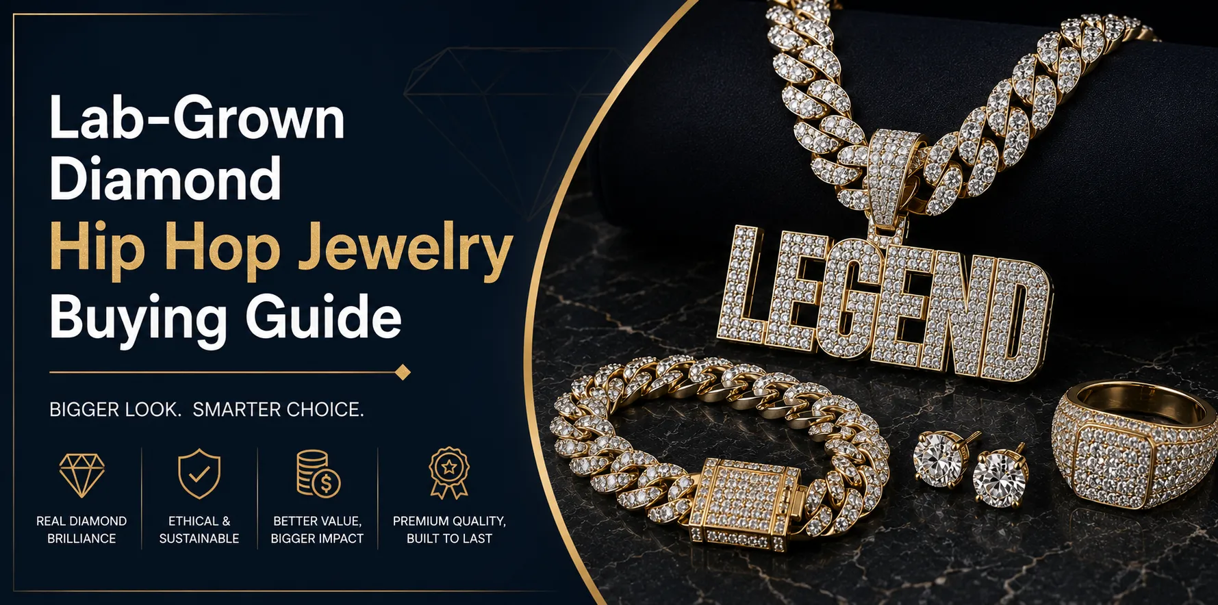 Lab-Grown Diamond Hip Hop Jewelry Buying Guide