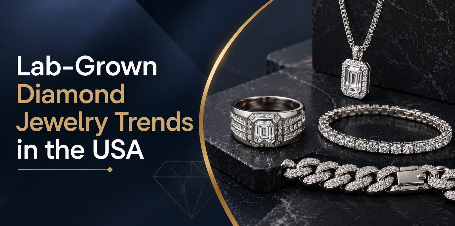 Lab-Grown Diamond Jewelry Trends in the USA