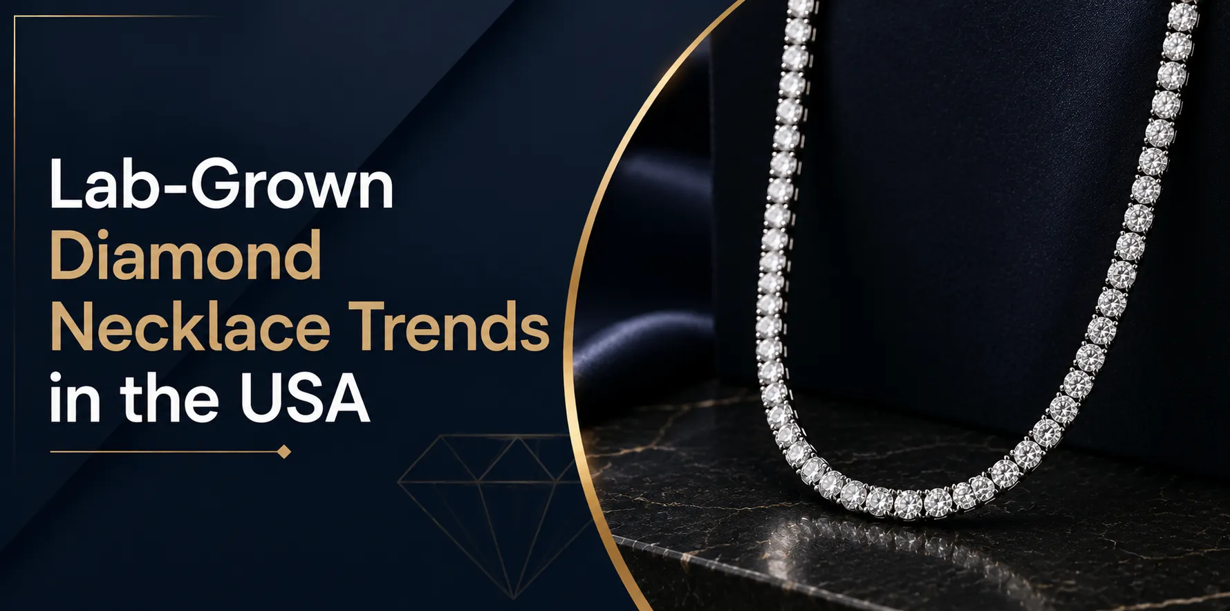 Lab-Grown Diamond Necklace Trends in the USA