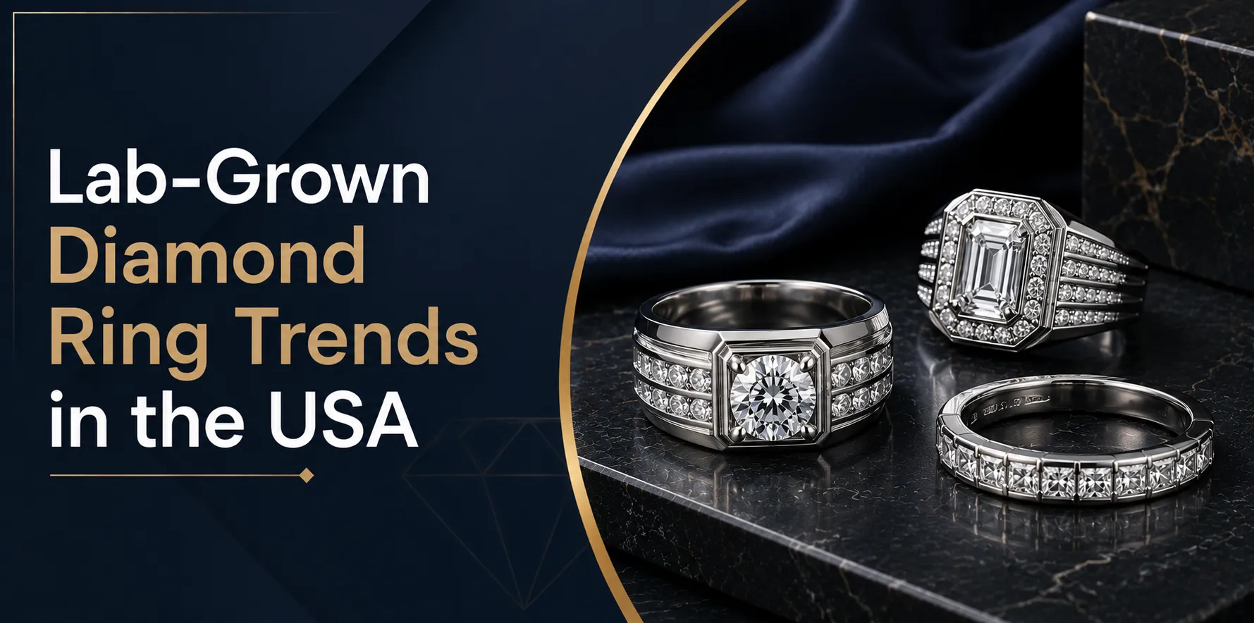 Lab-Grown Diamond Ring Trends in the USA