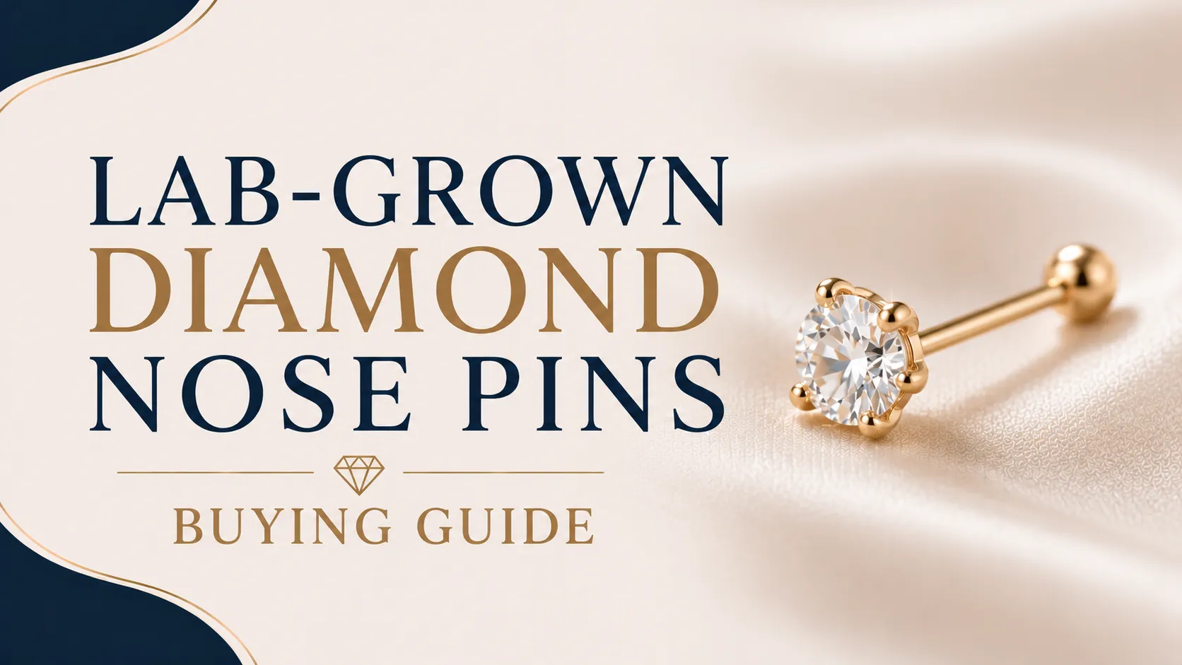 lab grown diamond nose pins buying guide