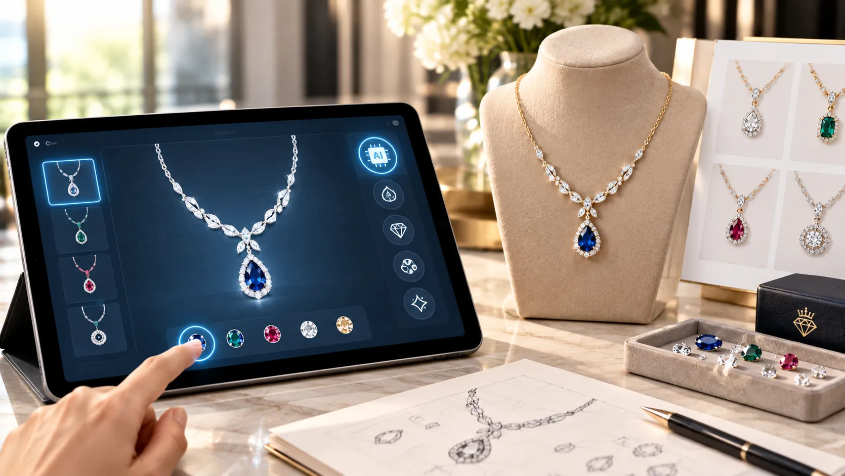 AI Necklace Design