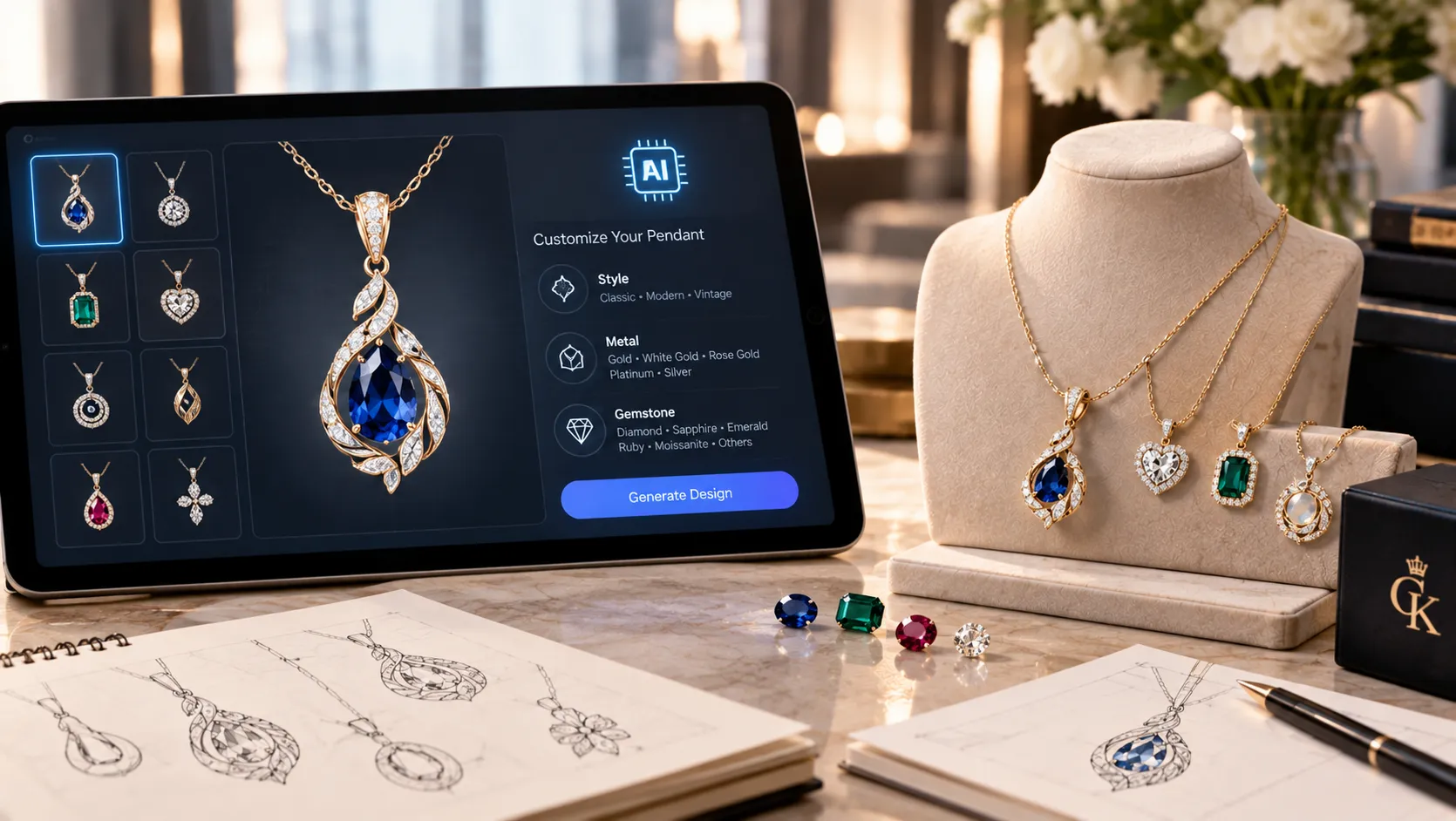 AI Pendant Design