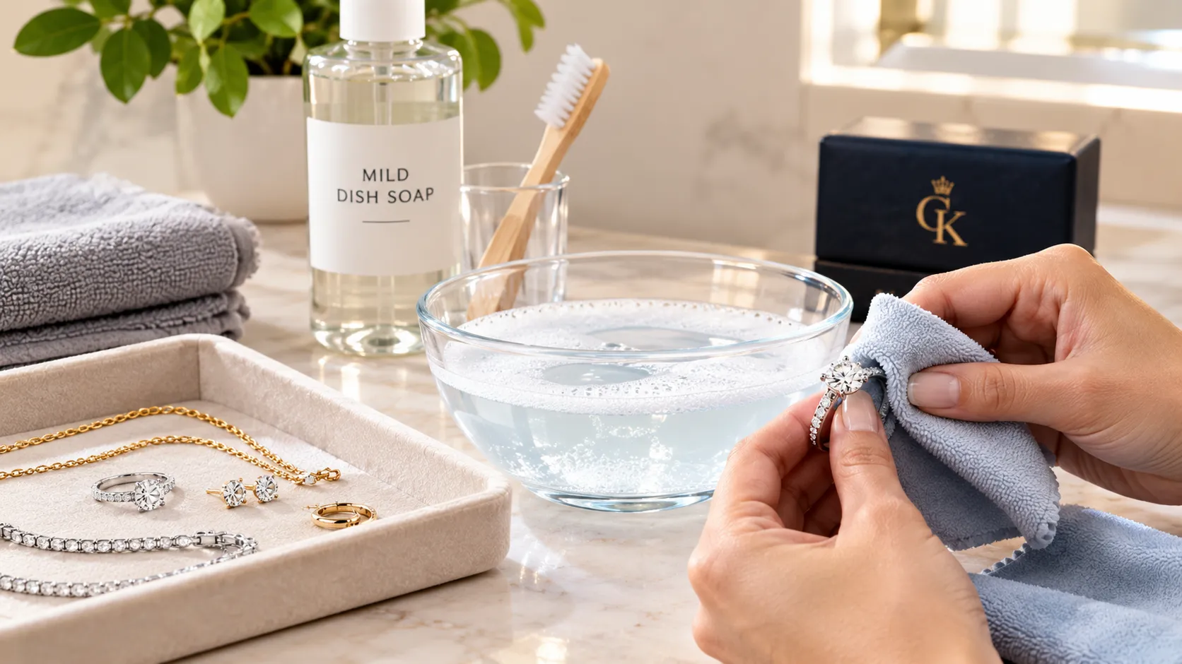 How to Clean Jewelry at Home