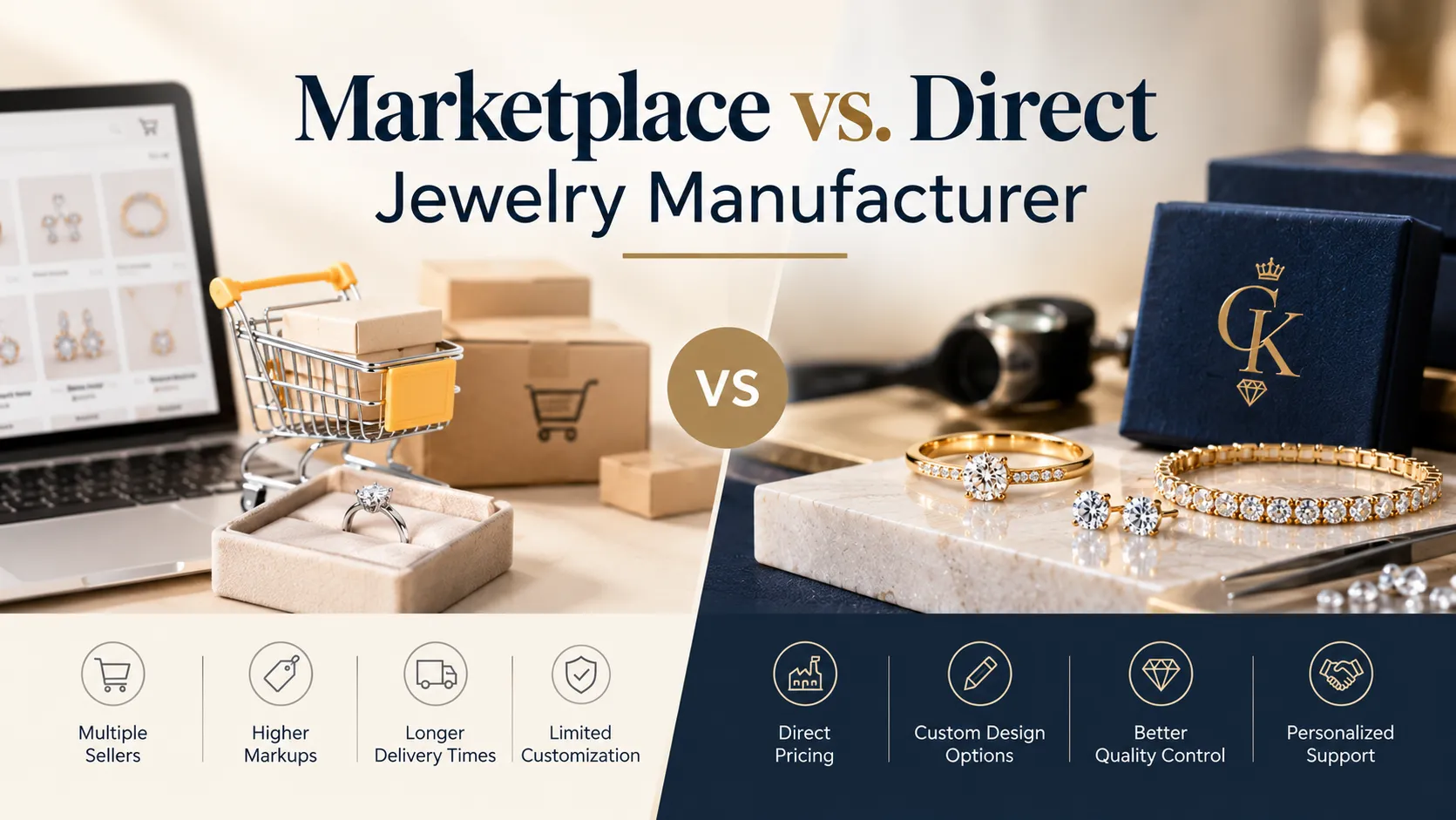 Marketplace vs Direct Jewelry Manufacturer
